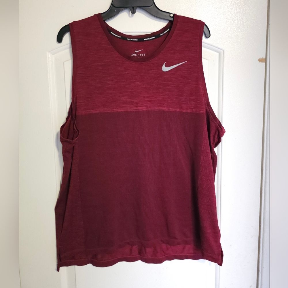 Nike Dri-Fit Medalist Running Tank DRY Knit tank sleeveless XL men's